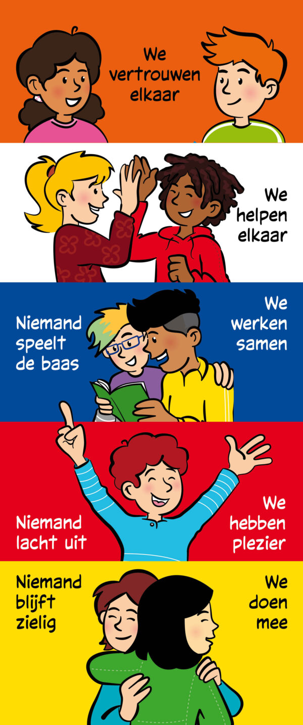 Banner C bovenbouw - Blauw
